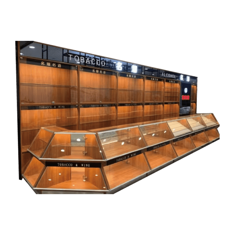 Elegancka szafka na tytoń i wino Panorama