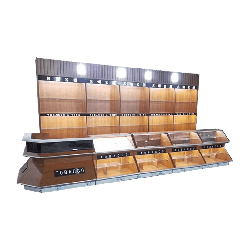 Inteligentne zagospodarowanie przestrzenne szafki na tytoń i wino